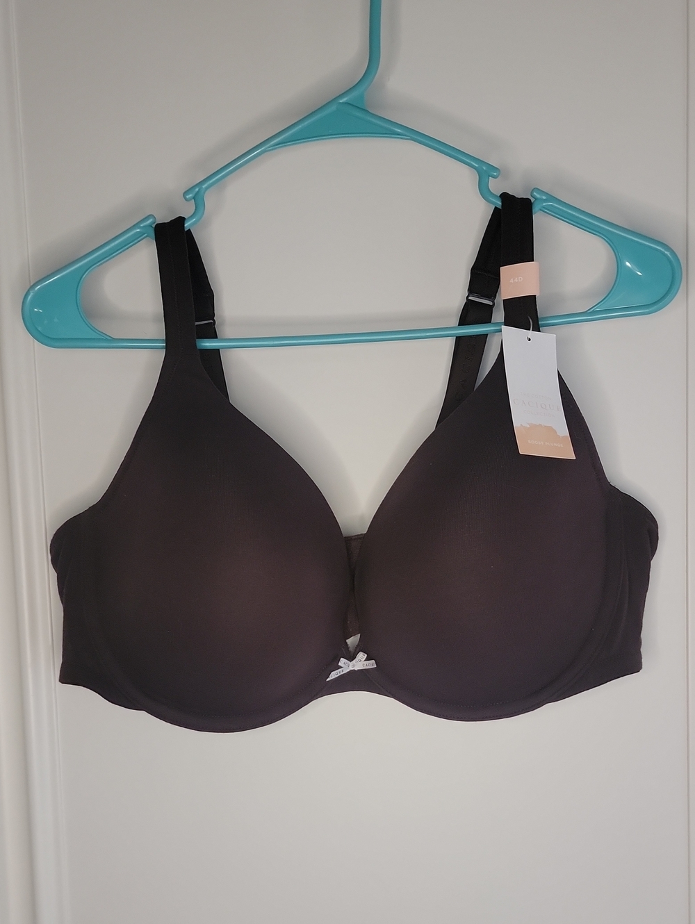 Lane Bryant Smooth Boost Plunge Bra - Brown